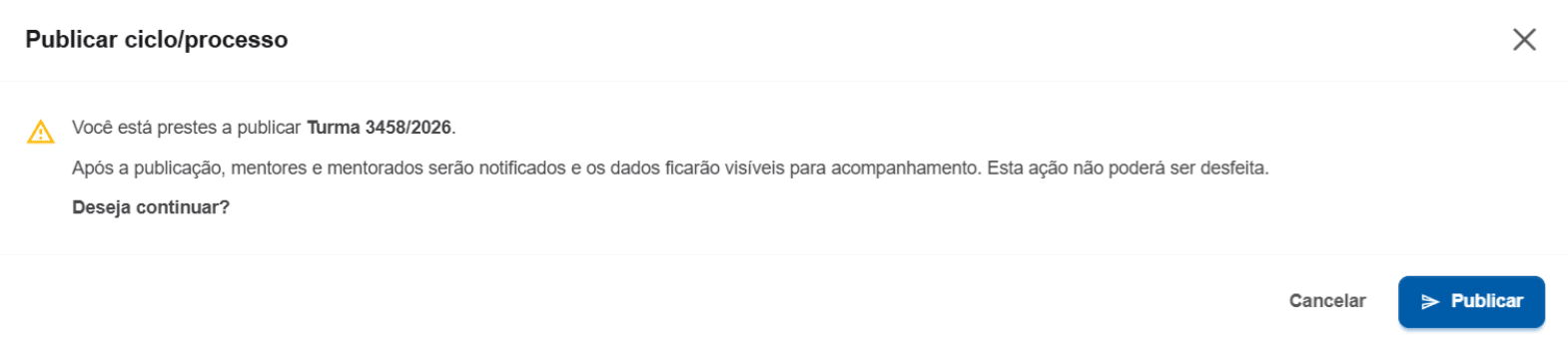 Tela Acompanhamento: processos Em andamento, Em Rascunho e Encerrados